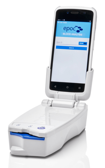 Produktbild på analysinstrument för blodgas/elektrolys